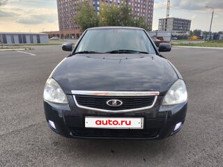 2010 Lada (ВАЗ) Priora I, чёрный, 350000 рублей, вид 5