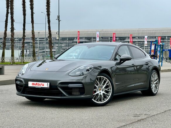 2016 Porsche Panamera Turbo II, серый, 7190000 рублей - вид 9