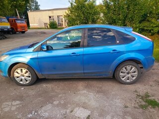2008 Ford Focus II Рестайлинг, синий, 310000 рублей, вид 4
