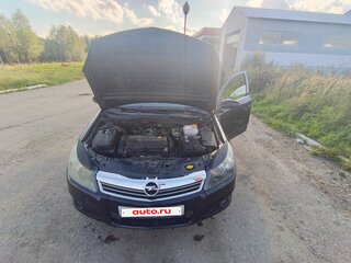 2007 Opel Astra H Рестайлинг, чёрный, 350000 рублей, вид 2