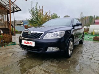2013 Skoda Octavia II (A5) Рестайлинг, чёрный, 1000000 рублей, вид 1