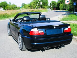 2002 BMW M3 III (E46), чёрный, 4500000 рублей, вид 5