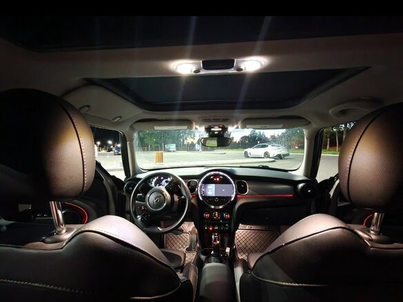 2021 Mini Hatch Cooper S III (F55/F56) Рестайлинг 2, серый, 2500000 рублей - вид 15