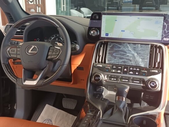 2023 Lexus LX 600 IV, чёрный, 18000000 рублей - вид 13