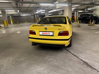 1994 BMW M3 II (E36), жёлтый, 2500000 рублей, вид 2