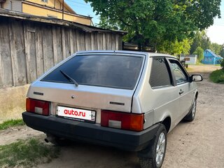 2002 Lada (ВАЗ) 2108, серебристый, 115000 рублей, вид 4