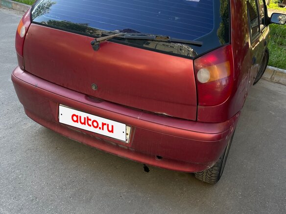 2002 Fiat Palio I Рестайлинг, красный, 65000 рублей - вид 4