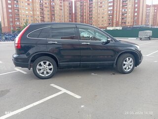 2007 Honda CR-V III, чёрный, 810000 рублей, вид 3