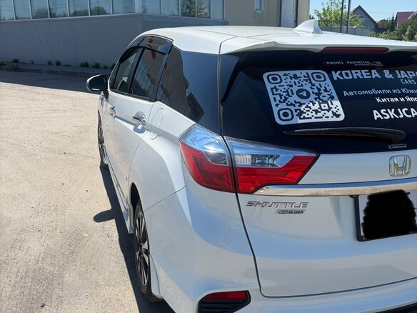 2018 Honda Shuttle II, белый, 1270000 рублей - вид 4