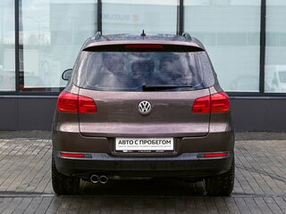 2016 Volkswagen Tiguan I Рестайлинг, коричневый, 1365000 рублей, вид 4
