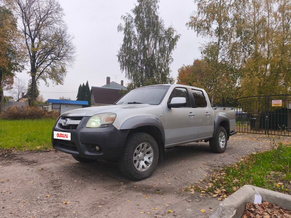 2008 Mazda BT-50 I, серебристый, 590000 рублей