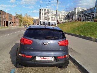 2015 Kia Sportage III Рестайлинг, синий, 1450000 рублей, вид 3