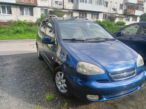 2007 Chevrolet Rezzo, синий, 415000 рублей - вид 1