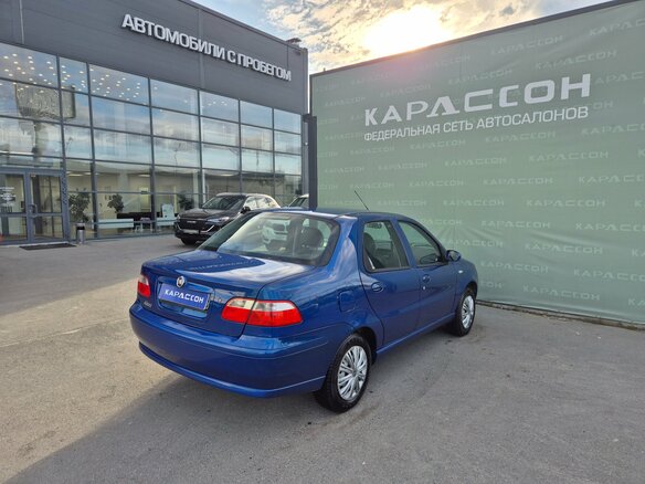 2011 Fiat Albea I Рестайлинг, синий, 405000 рублей - вид 1