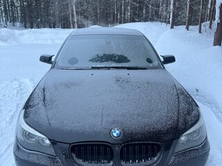 2005 BMW 5 серии 525i V (E60/E61), чёрный, 1200000 рублей, вид 2
