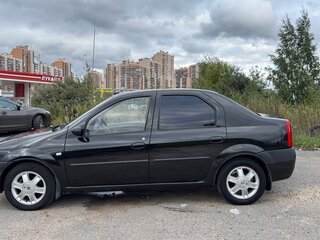 2009 Renault Logan I, чёрный, 400000 рублей, вид 3