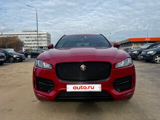 2019 Jaguar F-Pace I, красный, 3450000 рублей, вид 2