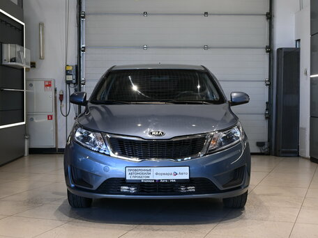 2013 Kia Rio III, голубой, 595000 рублей, вид 2