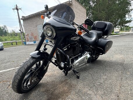 2020 Harley-Davidson Sport Glide, чёрный, 1450000 рублей, вид 4