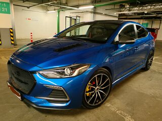 2017 Hyundai Avante VI, синий, 1850000 рублей, вид 1