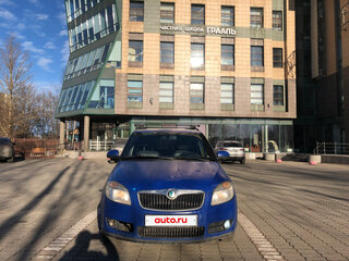 2008 Skoda Fabia II, синий, 290000 рублей, вид 1