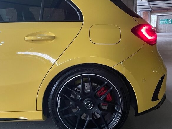 2019 Mercedes-Benz A-Класс AMG 45 AMG S II (W177), жёлтый - вид 16