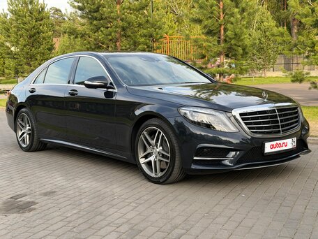 2014 Mercedes-Benz S-Класс 400 Long VI (W222, C217), чёрный, 3700000 рублей, вид 2