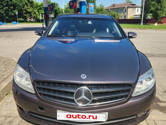 2006 Mercedes-Benz CL-Класс 500 III (C216), коричневый, 1700000 рублей