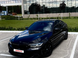 2018 BMW 5 серии 525d VII (G30/G31/G38), чёрный, 3500000 рублей, вид 4