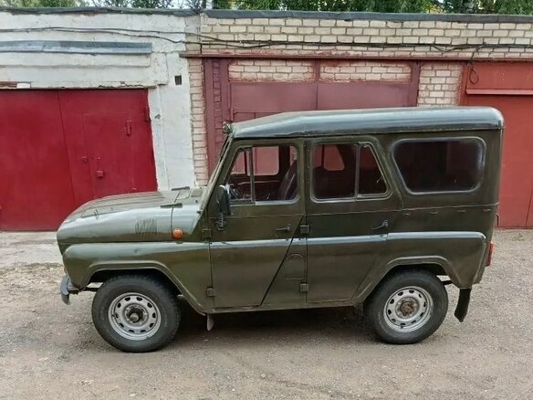 1966 УАЗ 469 Опытный образец, зелёный - вид 2