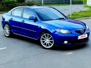 2007 Mazda 3 I (BK) Рестайлинг, синий, 648000 рублей, вид 1