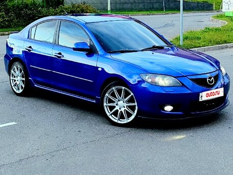 2007 Mazda 3 I (BK) Рестайлинг, синий, 648000 рублей, вид 1
