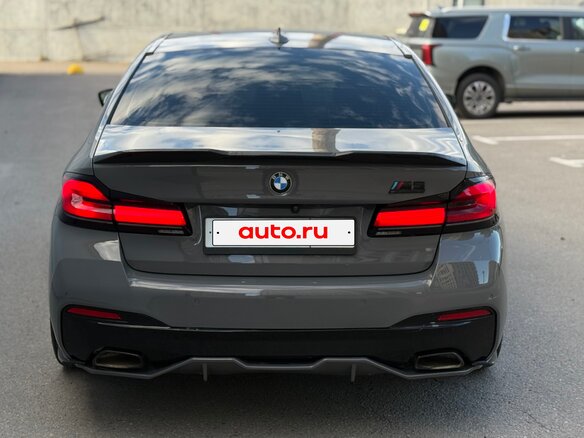 2020 BMW 5 серии 520d xDrive VII (G30/G31/G38) Рестайлинг, серый - вид 7