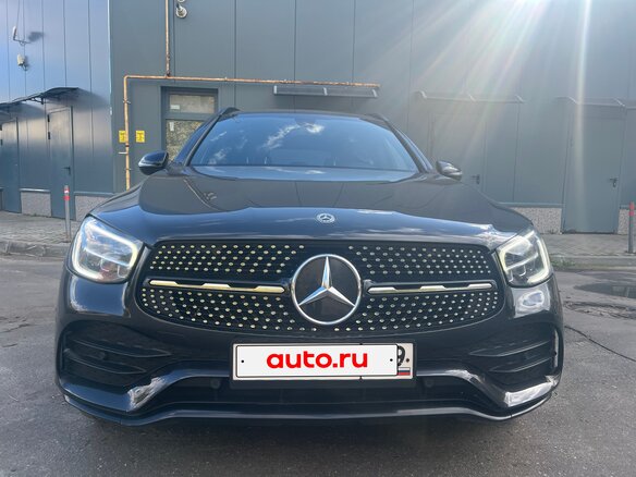 2019 Mercedes-Benz GLC 300 I (X253) Рестайлинг, серый - вид 2