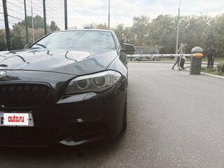 2010 BMW 5 серии 523i VI (F10/F11/F07), чёрный, 1390000 рублей, вид 3