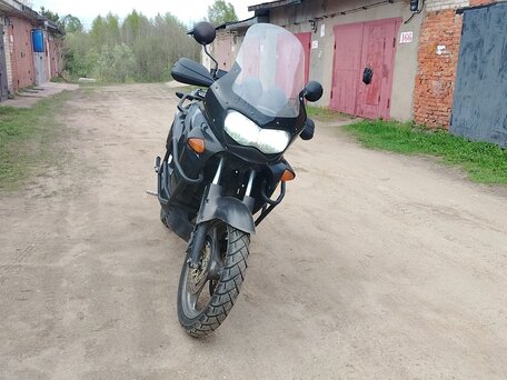 2001 Honda XL1000V Varadero, чёрный, 357000 рублей, вид 2