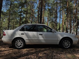 1999 Toyota Corolla VIII (E110) Рестайлинг, белый, 370000 рублей, вид 4