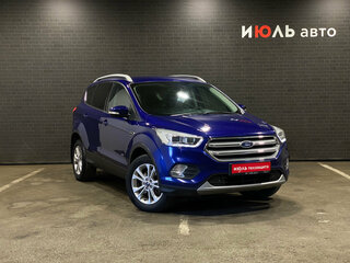 2017 Ford Kuga II Рестайлинг, синий, 1220000 рублей, вид 3