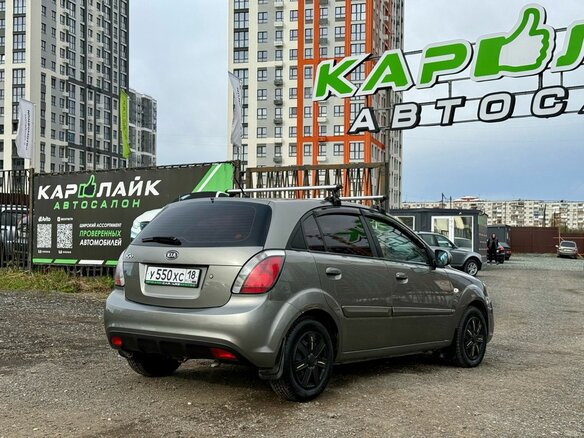 2011 Kia Rio II Рестайлинг, серебристый, 549000 рублей - вид 7