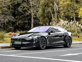 2023 Tesla Model S Plaid I Рестайлинг 2, чёрный, 15000206 рублей, вид 1