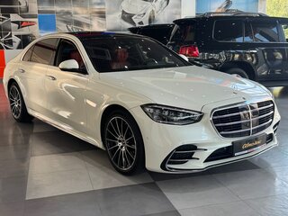 2020 Mercedes-Benz S-Класс 450 Long 4MATIC VII (W223), белый, 9999999 рублей, вид 3