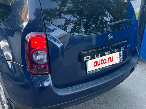 2014 Renault Duster I, синий - вид 4