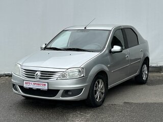 2012 Renault Logan I Рестайлинг, серый, 385000 рублей, вид 1