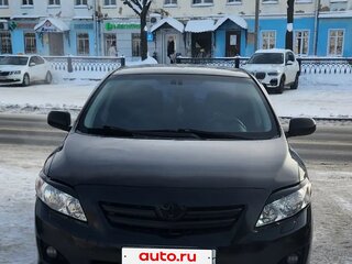 2008 Toyota Corolla X (E140, E150), чёрный, 580000 рублей, вид 3
