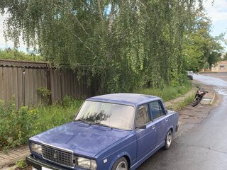 2007 Lada (ВАЗ) 2107, синий, 250000 рублей, вид 1