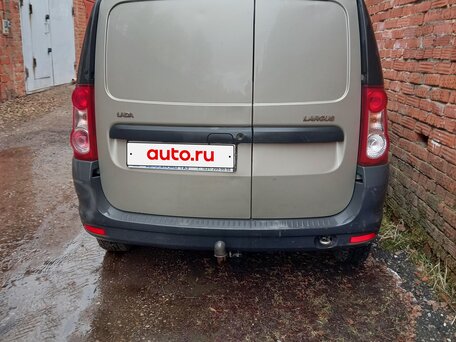2013 LADA (ВАЗ) Largus, серый, 470000 рублей, вид 4
