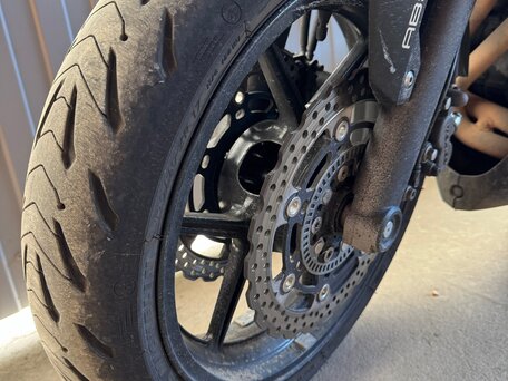 2014 Kawasaki ER-6F (Ninja 650R), серый, 470000 рублей, вид 5