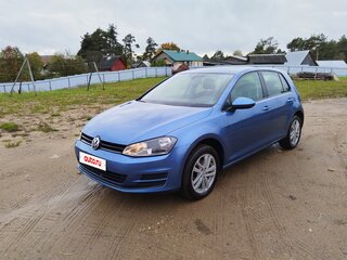 2013 Volkswagen Golf VII, голубой, 1170000 рублей, вид 1