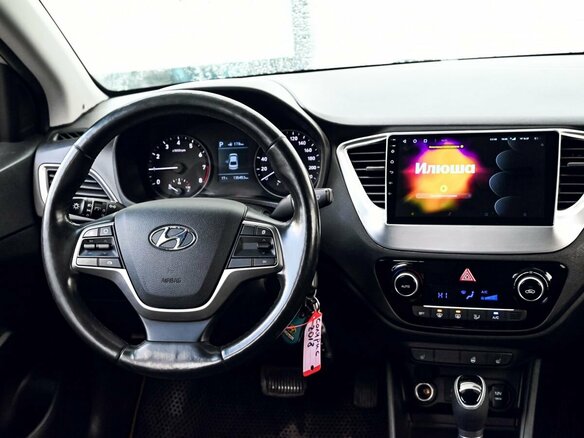 2018 Hyundai Solaris II, серебристый, 1105000 рублей - вид 20