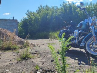 2006 Harley-Davidson Heritage Classic, голубой, 890000 рублей, вид 5